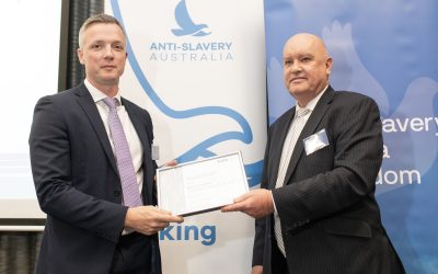Recognition for Industry Leader in Fight Against Slavery – Financial Standard