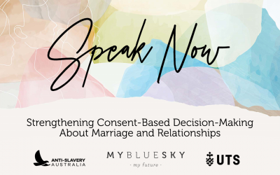 ‘Speak Now’: A Forced Marriage Education and Prevention Project